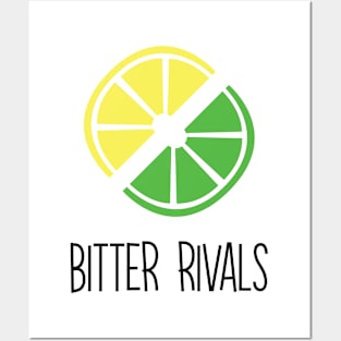 Puns Lemon Lime Bitter Rivals Posters and Art